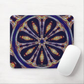 Tapis De Souris Roue de couleur Mousepad (Avec souris)