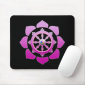 Tapis De Souris Roue de Dharma (Avec souris)