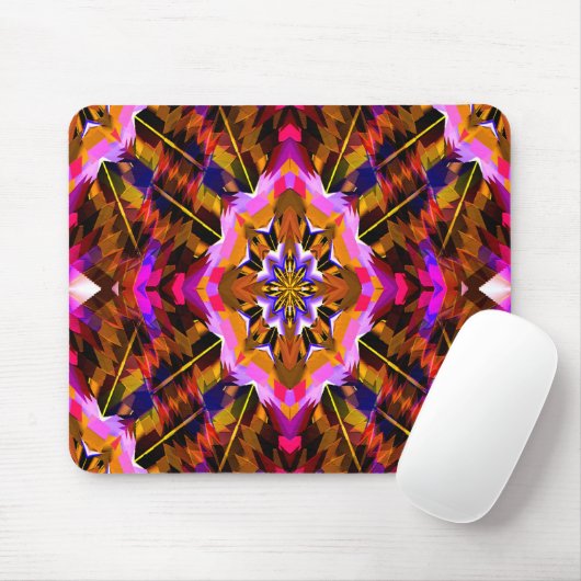 Tapis De Souris Roue de fleur.... (Avec souris)