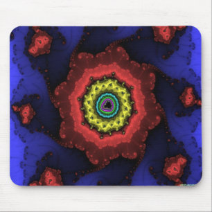 Tapis De Souris roue de fractale