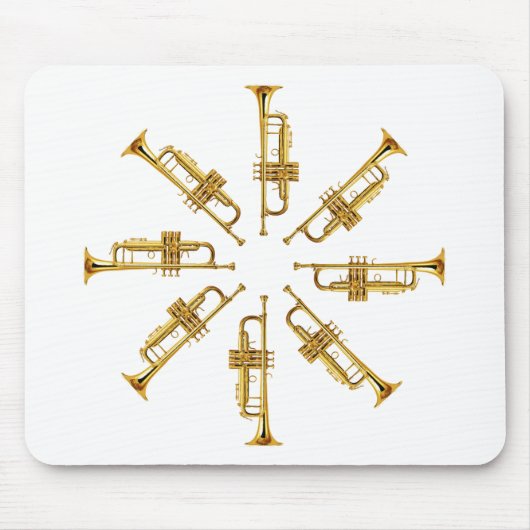 Tapis De Souris Roue des trompettes (Devant)