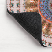 Tapis De Souris Roue Mandala Marron... (Coin)