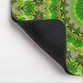 Tapis De Souris Roue Mandala Verte (Coin)