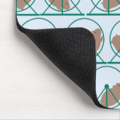 Tapis De Souris Roue Mousepad de hamster (Coin)