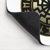 Tapis De Souris Roue noire de Sun (Coin)