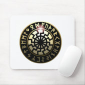 Tapis De Souris Roue noire de Sun (Avec souris)