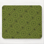 Tapis De Souris Roue verte Mandala / Grünes Rad Mandala (Devant)