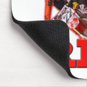 Tapis De Souris Rouge 13 de tour (Coin)