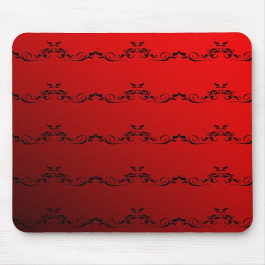 Tapis De Souris Rouge à deux tons (Devant)
