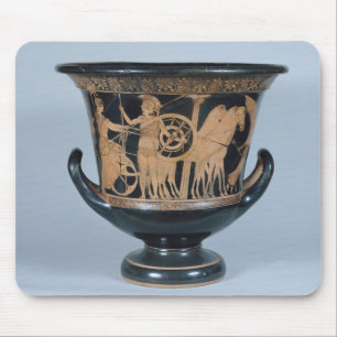 Tapis De Souris Rouge-chiffre krater de grenier de kalyx