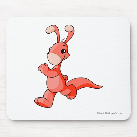 Tapis De Souris Rouge de Blumaroo (Devant)