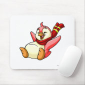 Tapis De Souris Rouge de Bruce (Avec souris)