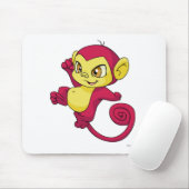 Tapis De Souris Rouge de Mynci (Avec souris)