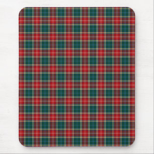 Tapis De Souris Rouge de tartan de Baxter de clan et plaid de