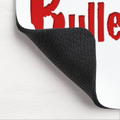 Tapis de souris rouge et noir de BPTR de titre de (Coin)