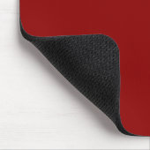 Tapis De Souris Rouge foncé (Coin)