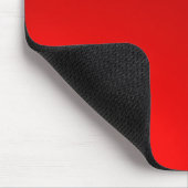 Tapis De Souris Rouge pur (Coin)