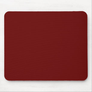 Tapis De Souris Rouge sanguin (couleur solide)
