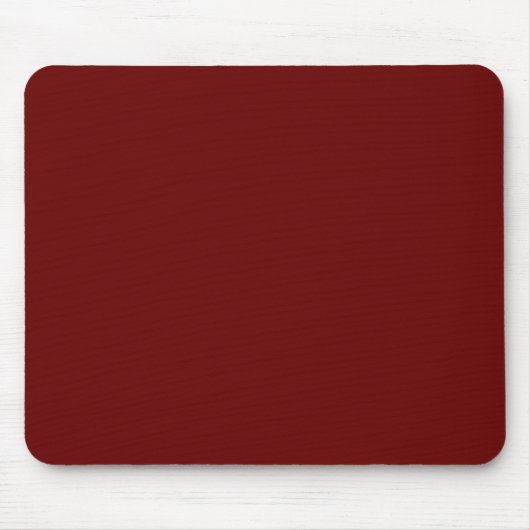 Tapis De Souris Rouge sanguin (couleur solide) (Devant)