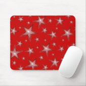 Tapis De Souris Rouge Stars mousepad rouge (Avec souris)
