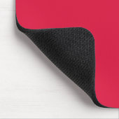 Tapis De Souris Rouge Uni (Coin)