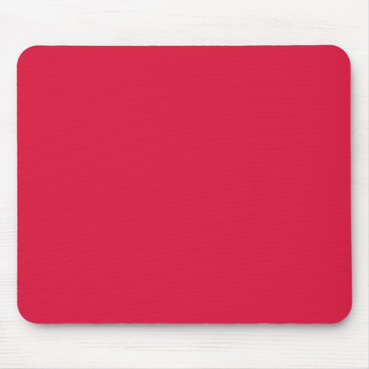 Tapis De Souris Rouge Uni (Devant)