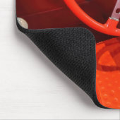 Tapis De Souris Rouge Vintage voiture intérieure (Coin)