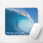 Tapis De Souris Roulez le bébé de la vague ! (Avec souris)
