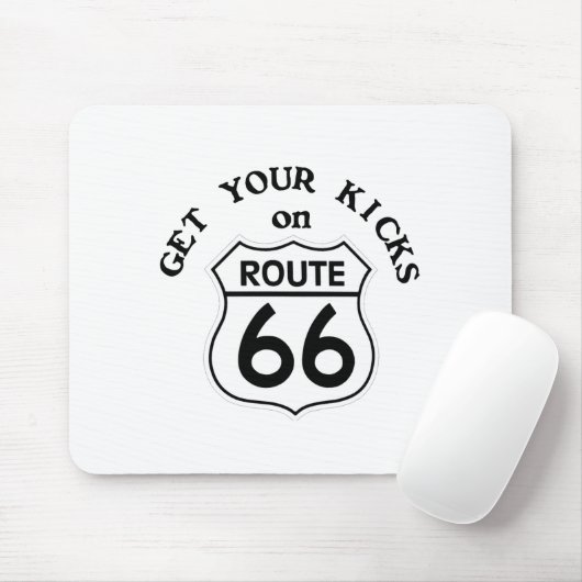 Tapis De Souris route66 (Avec souris)