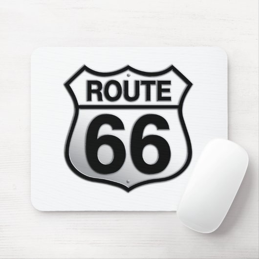 Tapis De Souris Route 66 (Avec souris)