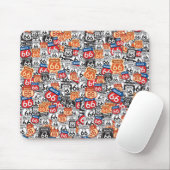 Tapis De Souris Route 66 (Avec souris)