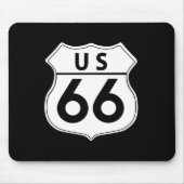 Tapis De Souris Route 66 Route Classic Signale Mousepad (Devant)