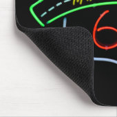 Tapis De Souris Route 66, Route Mère, Panneau néon (Coin)
