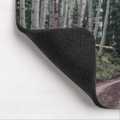 Tapis De Souris Route à travers le bouleau (Coin)