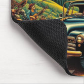 Tapis De Souris Route de l'art populaire (Coin)