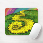 Tapis De Souris Route jaune de brique (Avec souris)