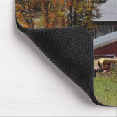 Tapis De Souris Route près de grange/de ferme rurales classiques (Coin)