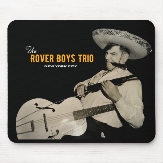 Tapis De Souris Rover Boys Trio "Wild Man" Souris Pad (Devant)
