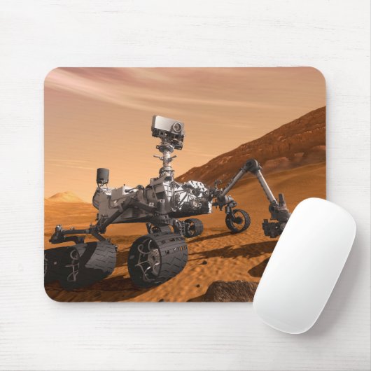 Tapis De Souris Rover Curiosity Du Laboratoire Scientifique Mars. (Avec souris)