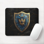 Tapis De Souris Royal Blue Eagle Crest Gaming (Avec souris)