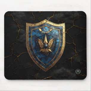 Tapis De Souris Royal Blue Eagle Crest Gaming