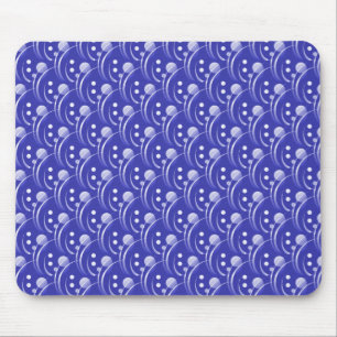 Tapis De Souris Royal Blue Hip et élégant Mousepad