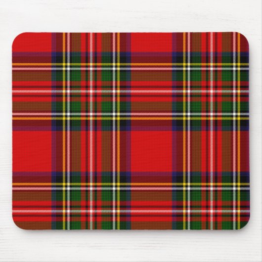 Tapis De Souris Royal Stewart Clan Tartan Plaid (Devant)