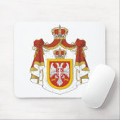 Tapis De Souris Royaume de la Serbie (Avec souris)