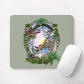 Tapis De Souris royaume des fées (Avec souris)