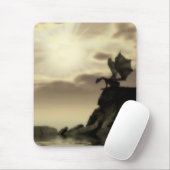 Tapis De Souris Royaume Mousepad de dragon (Avec souris)