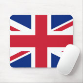 Tapis De Souris Royaume-Uni (British Flag) (Union Jack) (Royaume-U (Avec souris)