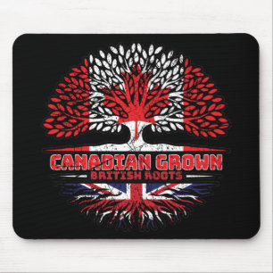 Tapis De Souris Royaume-Uni Royaume-Uni British Canadian Canada Tr