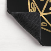 Tapis De Souris RPG Crit AF | Gold Retro Tabletop Roleplayer Dice (Coin)