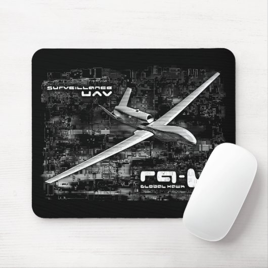 Tapis De Souris RQ-4 Global Hawk (Avec souris)
